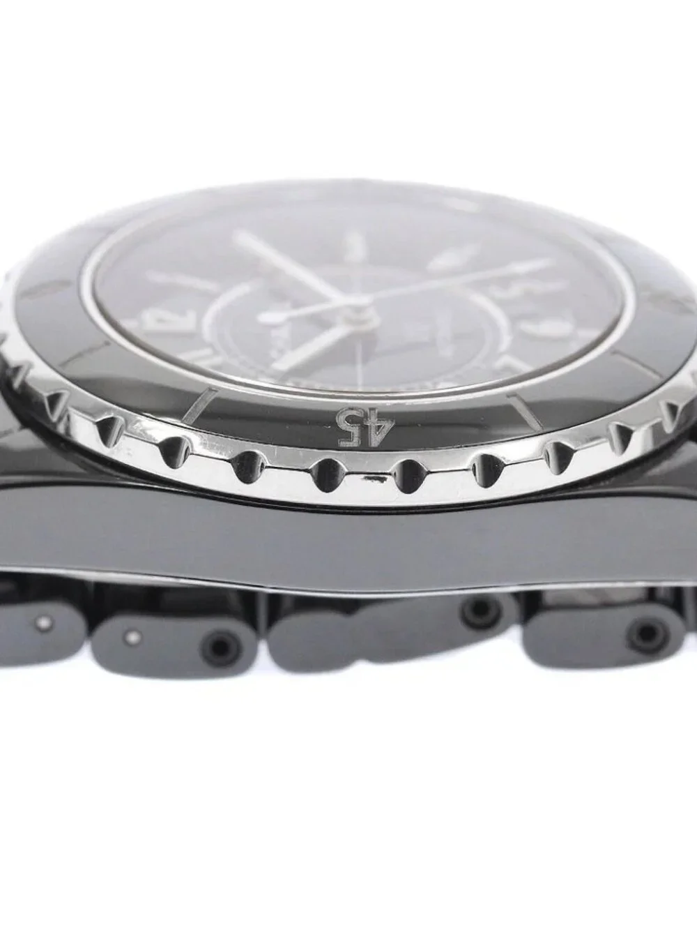 CHANEL J12 H0685 Black Ceramic 38MM Date black Dial Automatic Men's Watch_941794
